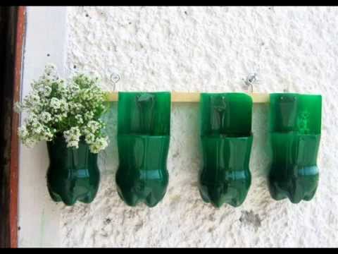 Ideas para reciclar botellas de plastico